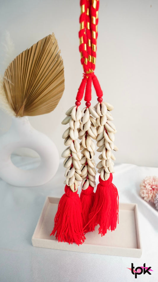 Handcrafted Traditional Paranda with Cowrie Shells & Tassels