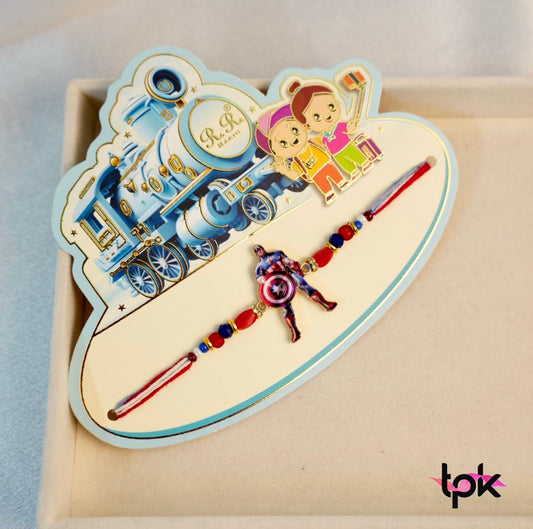 Caption America Rakhi for Kids