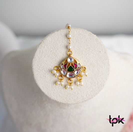 Pachi Kundan Tikka