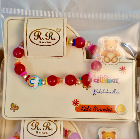 Pearl & Crystal Bracelet for Kids