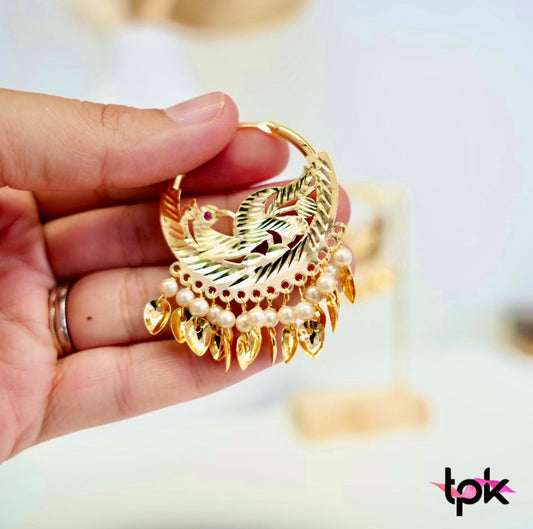 Gold Finished Morni Bali