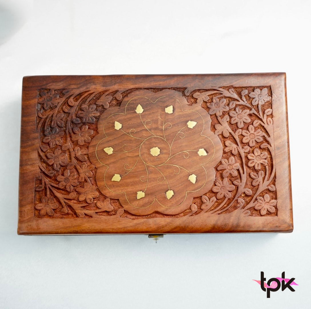 Handmade Wooden Jewelry Box