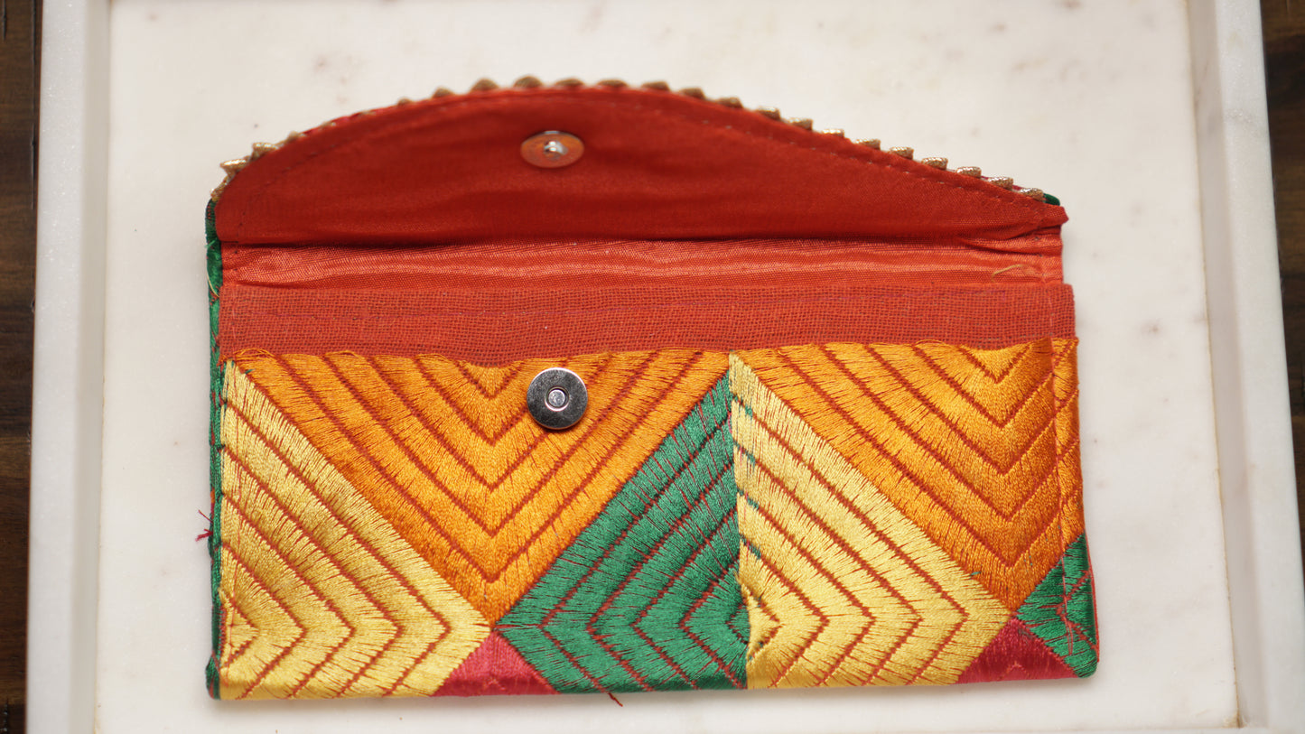 Shagun Lifafa – Phulkari Embroidered Envelope
