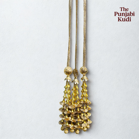 Golden Gota Pearl Tassel Lotan Paranda