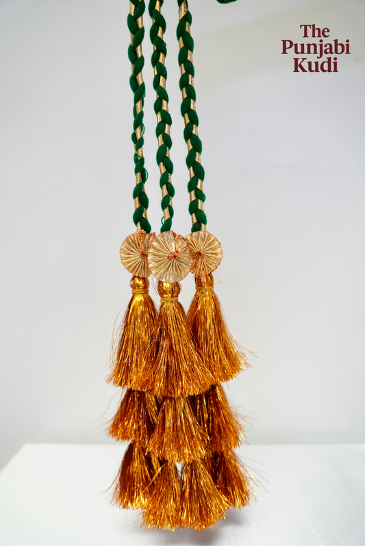 Gold Layered Tassel Paranda