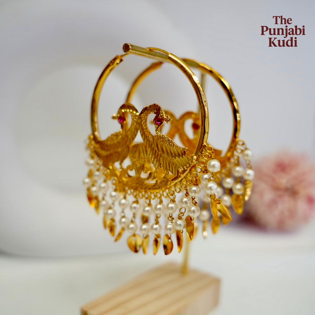 Gold Finished Morni Bali