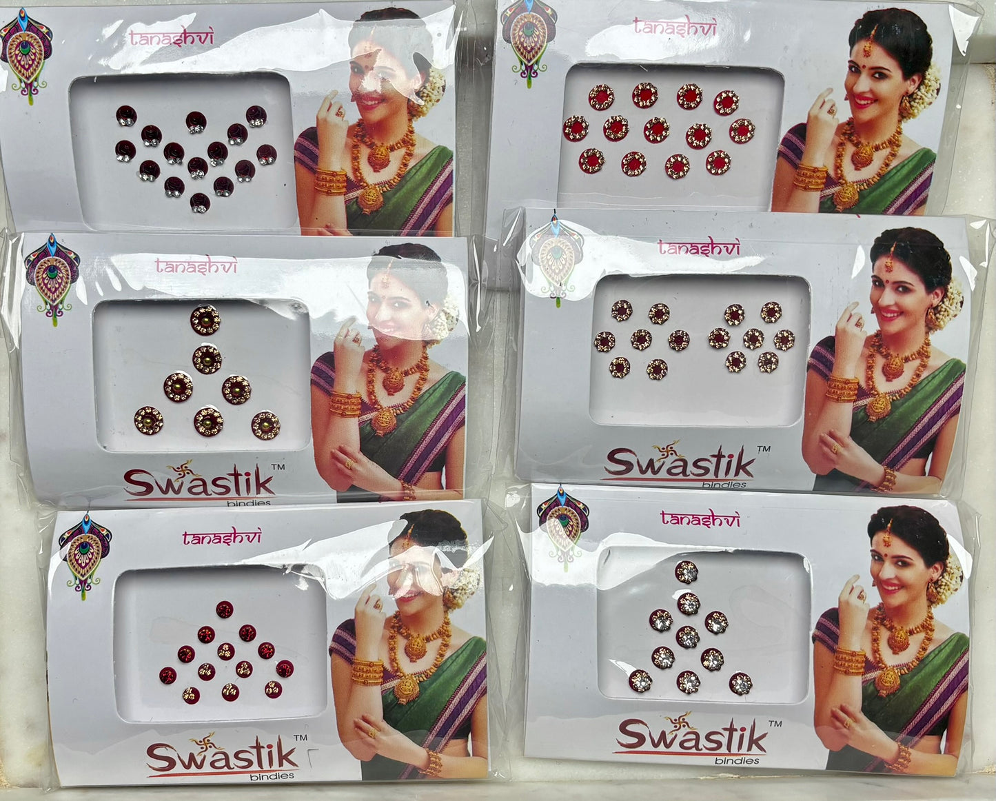 Classic Red Bindi Bundle