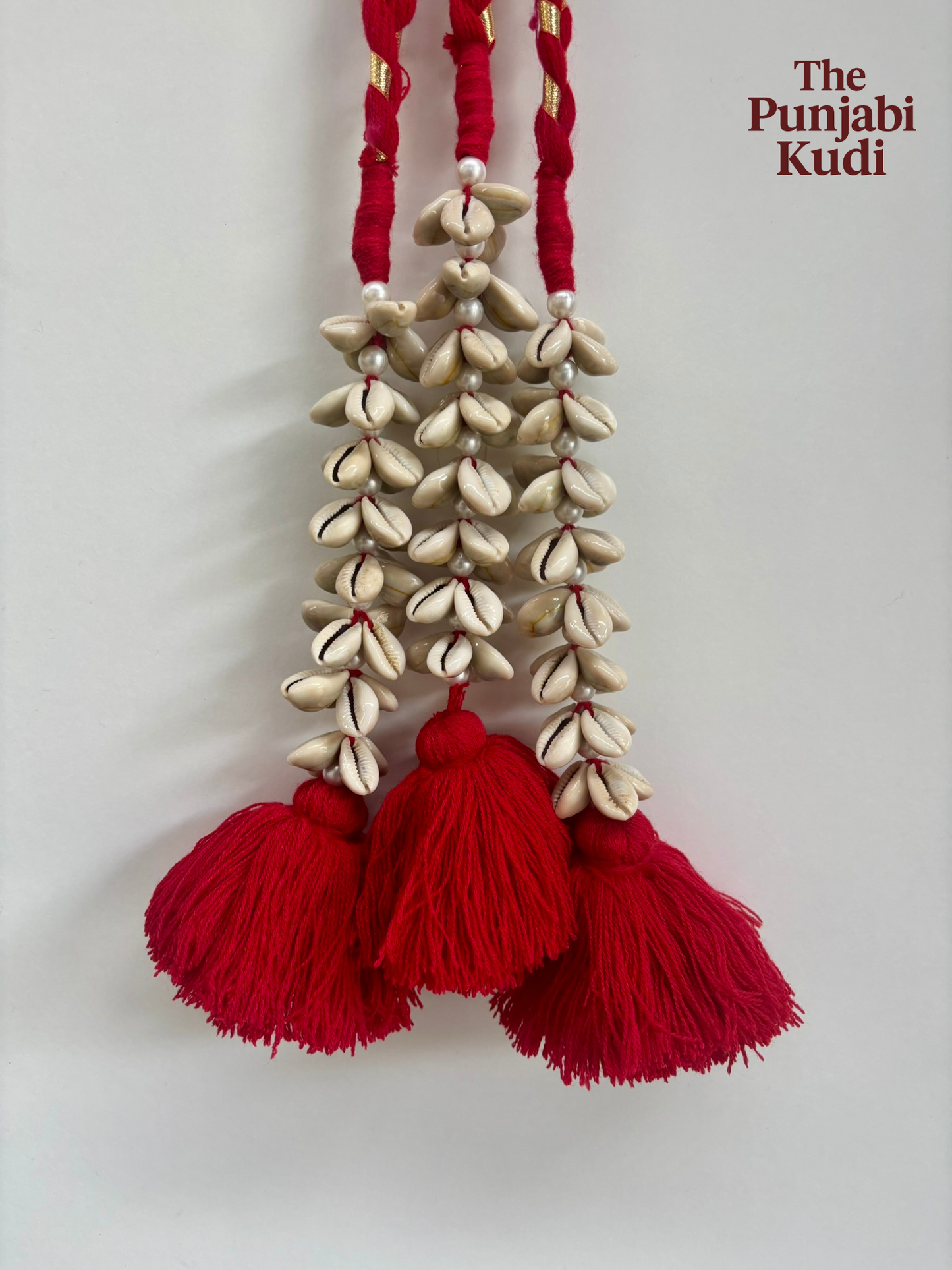 Handcrafted Traditional Paranda with Cowrie Shells & Tassels