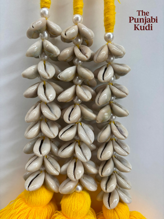 Handcrafted Traditional Paranda with Cowrie Shells & Tassels