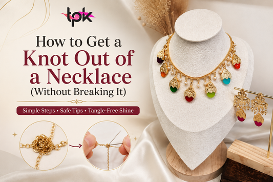 How to Get a Knot Out of a Necklace (Without Breaking It)