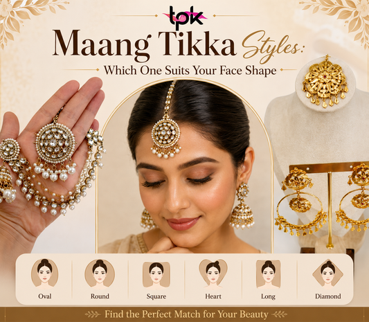 Maang Tikka Styles: Which One Suits Your Face Shape