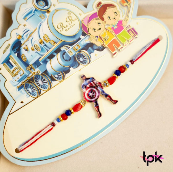 Caption America Rakhi for Kids