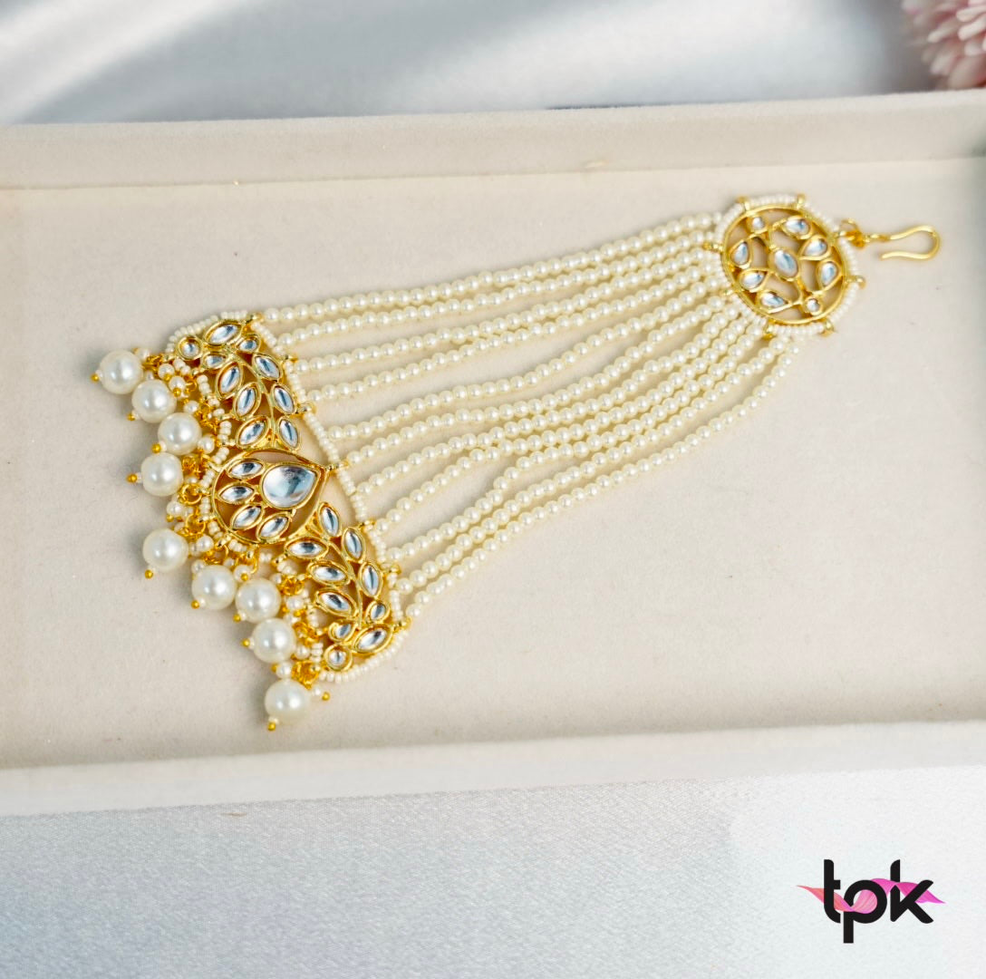 Royal Pearl & Kundan Passa