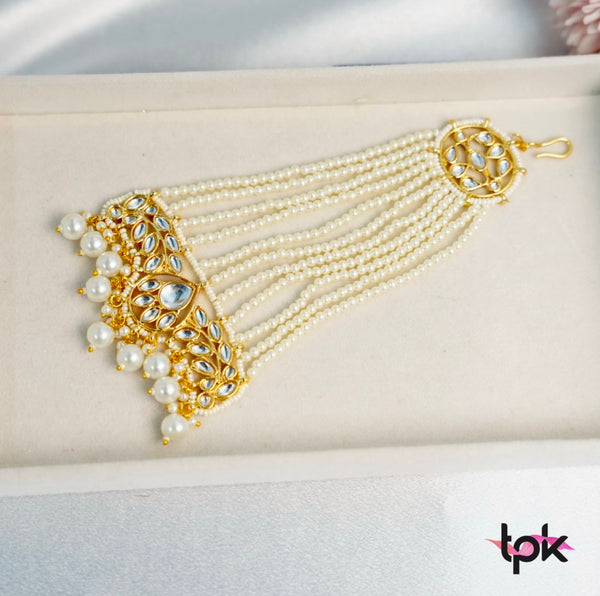 Royal Pearl & Kundan Passa