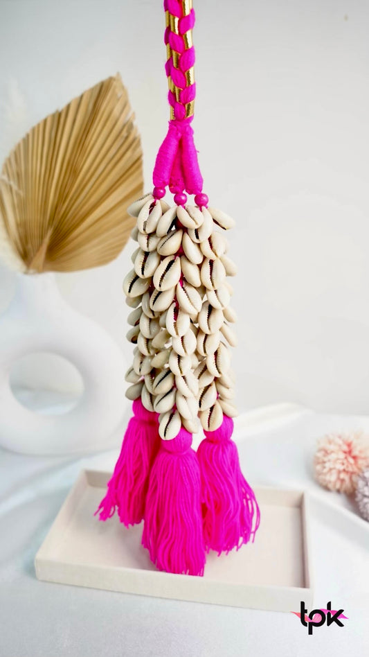 Handcrafted Traditional Paranda with Cowrie Shells & Tassels