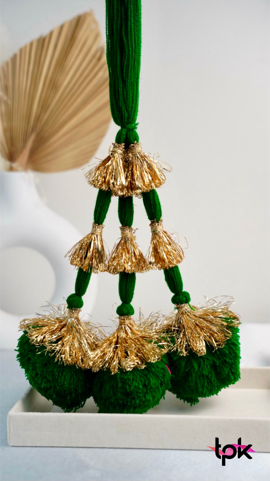 Royal Tassel Pom Pom Punjabi Paranda
