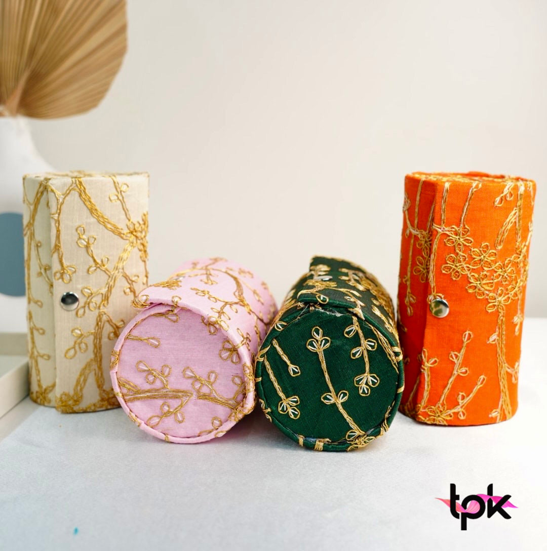 Handmade Zari Work Bangle Box