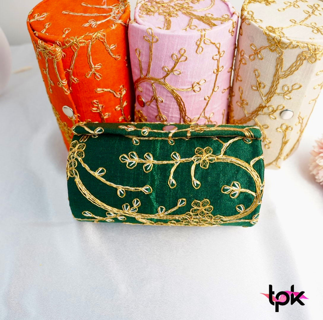 Handmade Zari Work Bangle Box
