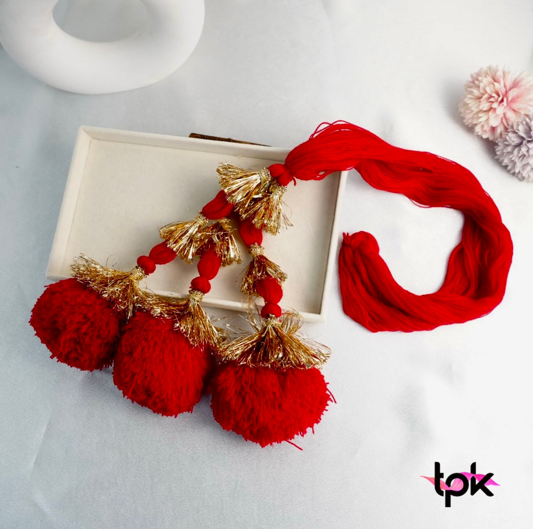 Royal Tassel Pom Pom Punjabi Paranda