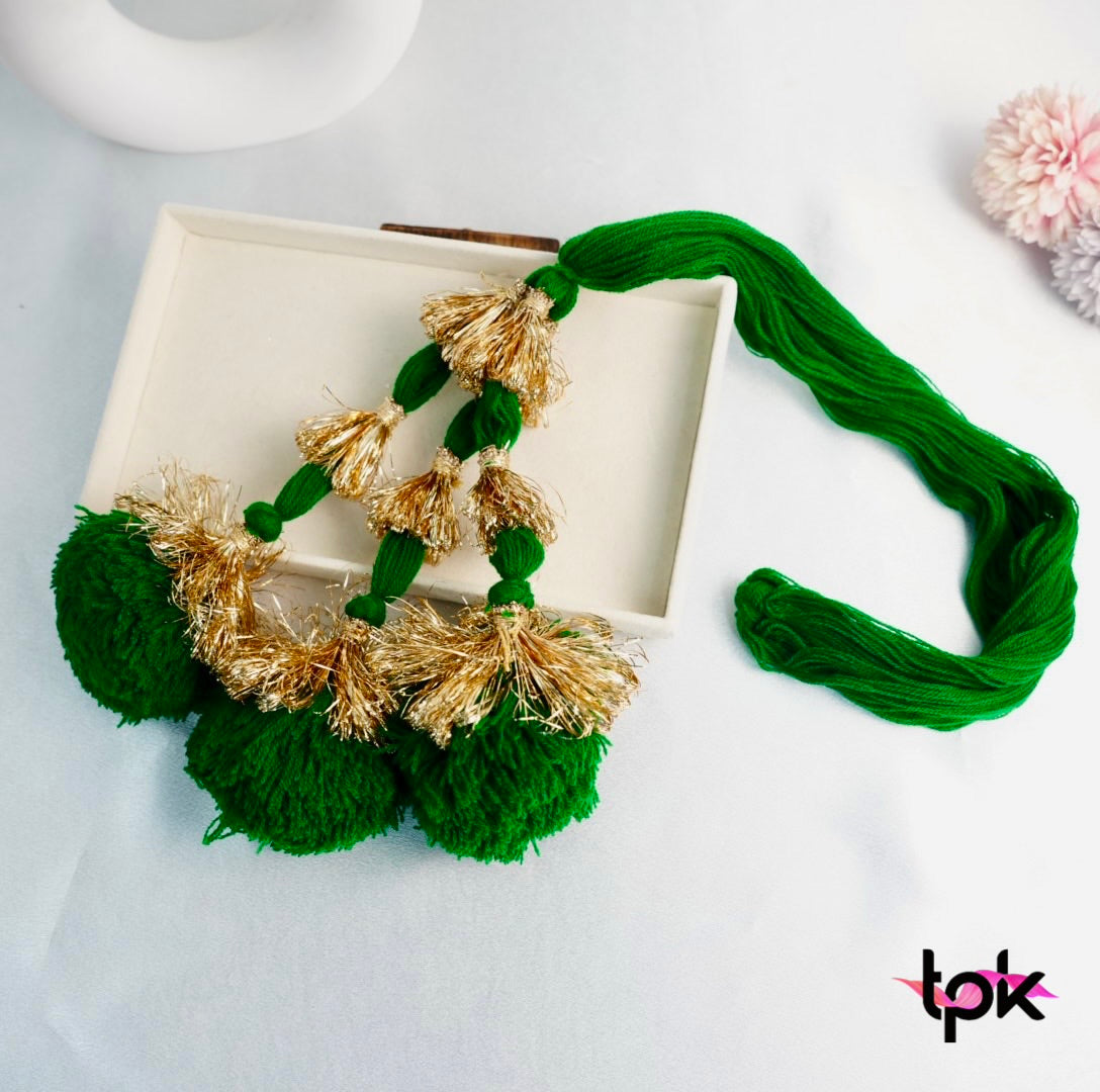 Royal Tassel Pom Pom Punjabi Paranda