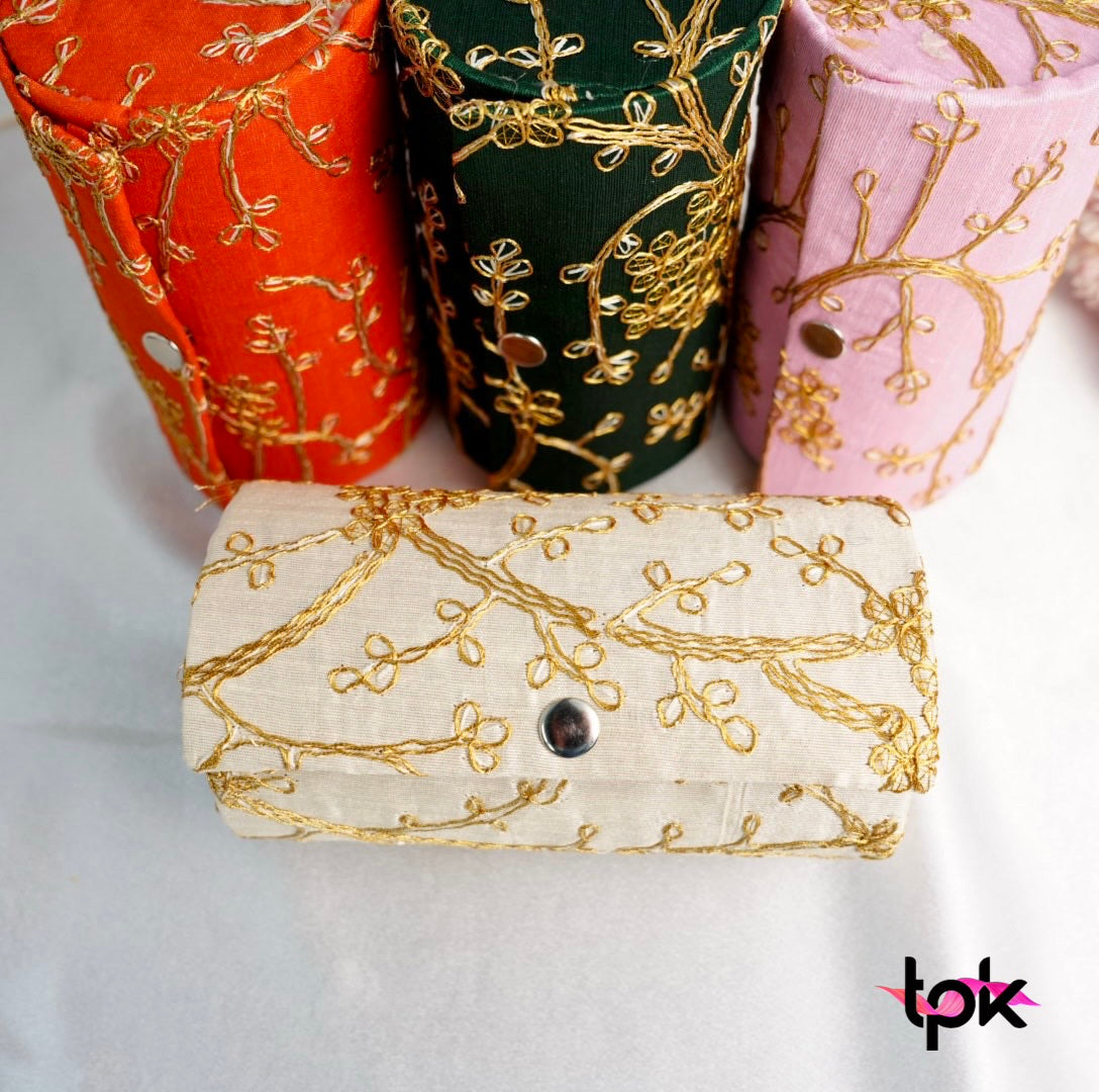 Handmade Zari Work Bangle Box