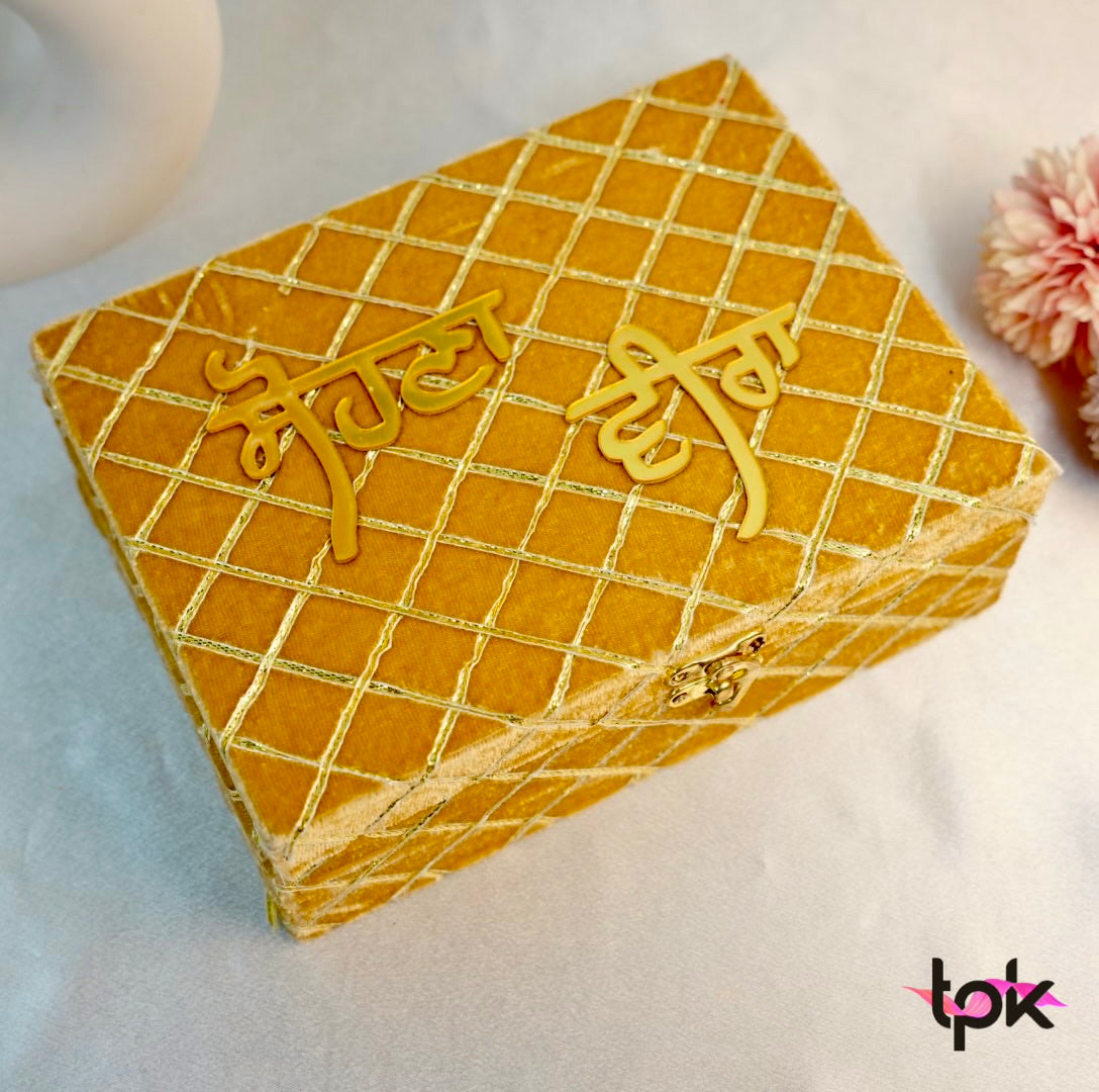 Rakhi Gift Hamper Empty Box