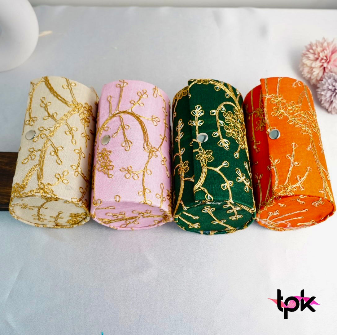Handmade Zari Work Bangle Box