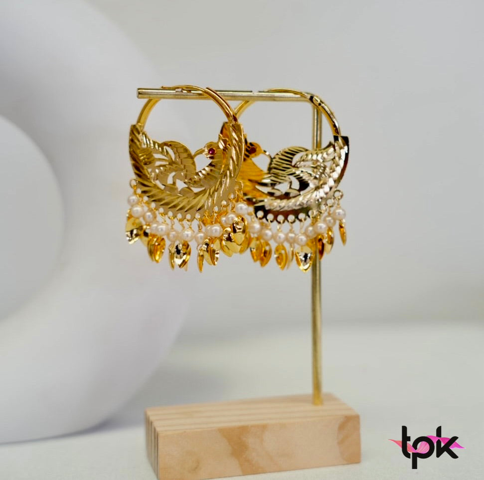Gold Finished Morni Bali