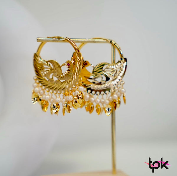 Gold Finished Morni Bali