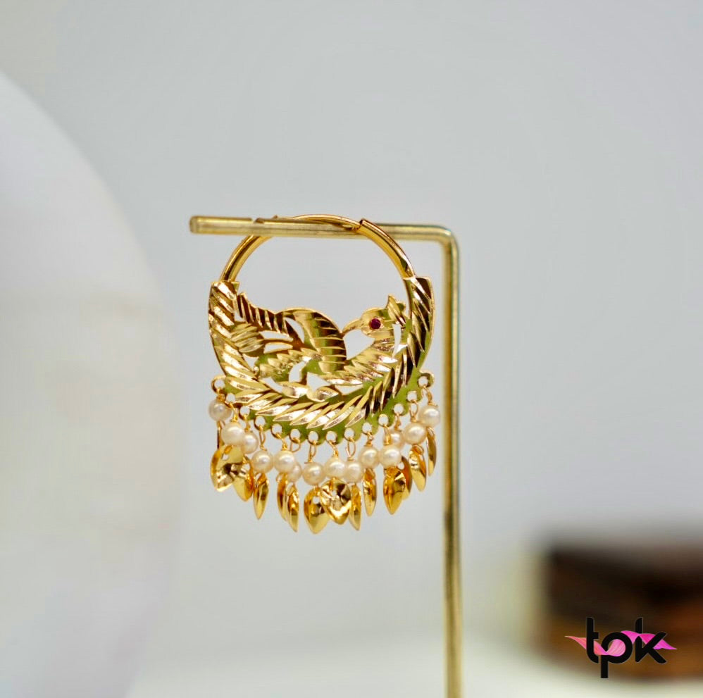 Gold Finished Morni Bali