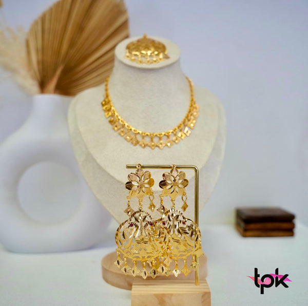 Traditional Punjabi Pipple Patti Tikka set