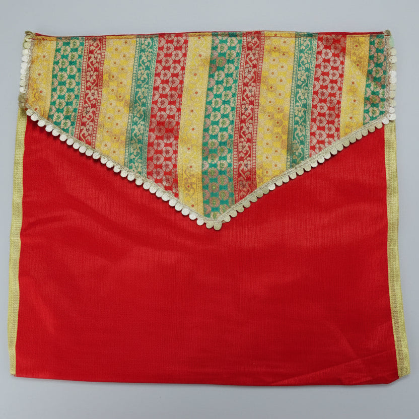 Red Brocade Suit/Saree Cover