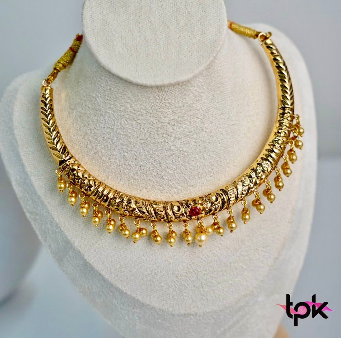 Gold Plated Hasli set (Copper Base)