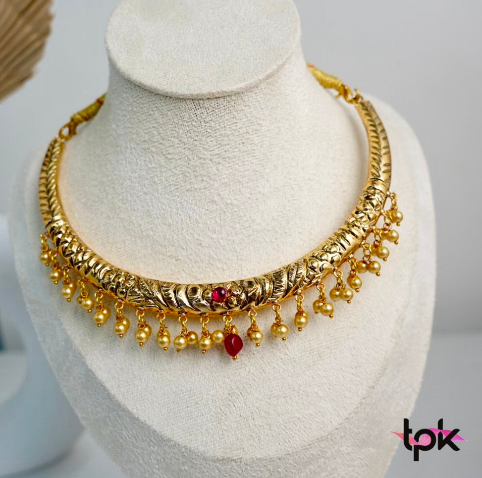 Gold Plated Hasli set (Copper Base)
