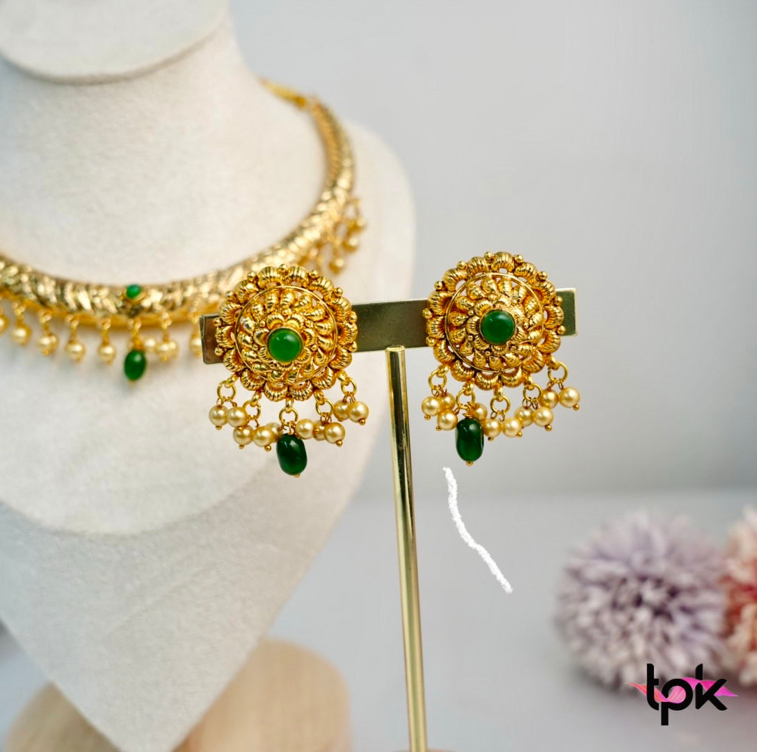 Gold Plated Hasli set (Copper Base)