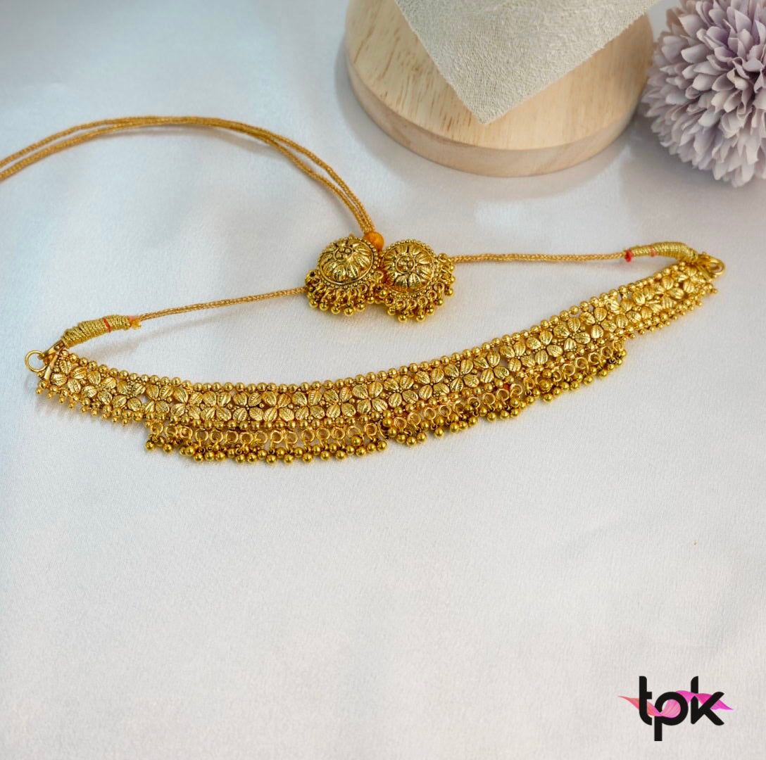 Gold Plated Traditional Set (Copper Base)