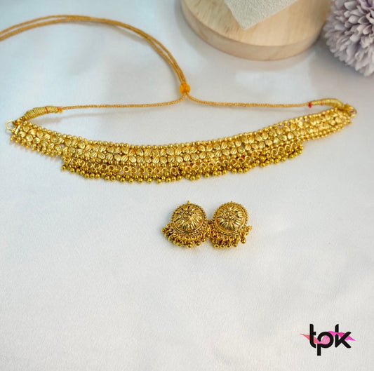 Gold Plated Traditional Set (Copper Base)
