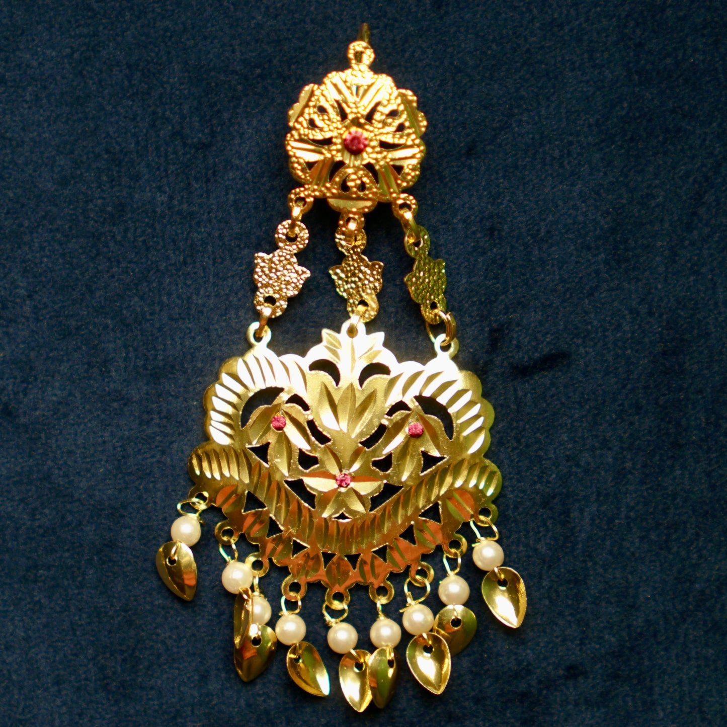 Traditional Punjabi Gold Finished Jewellery Set