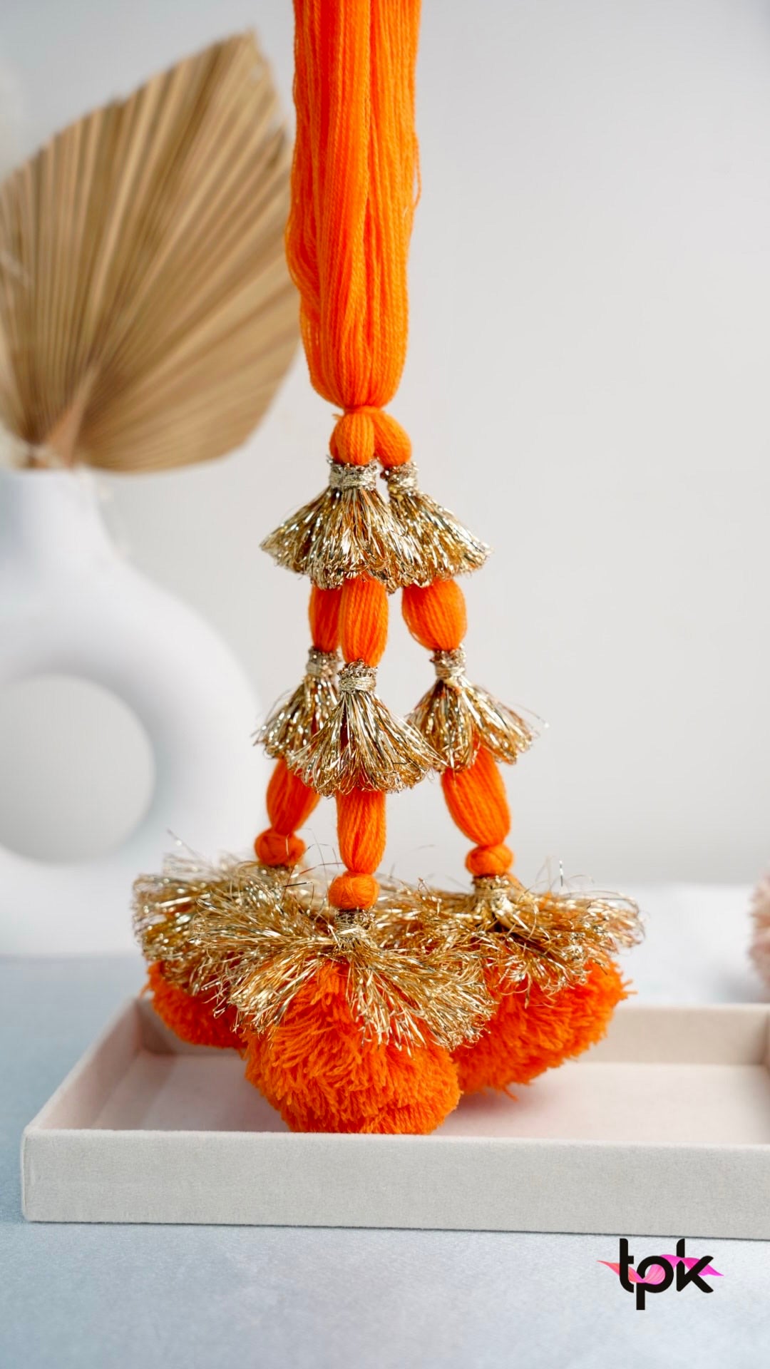 Royal Tassel Pom Pom Punjabi Paranda