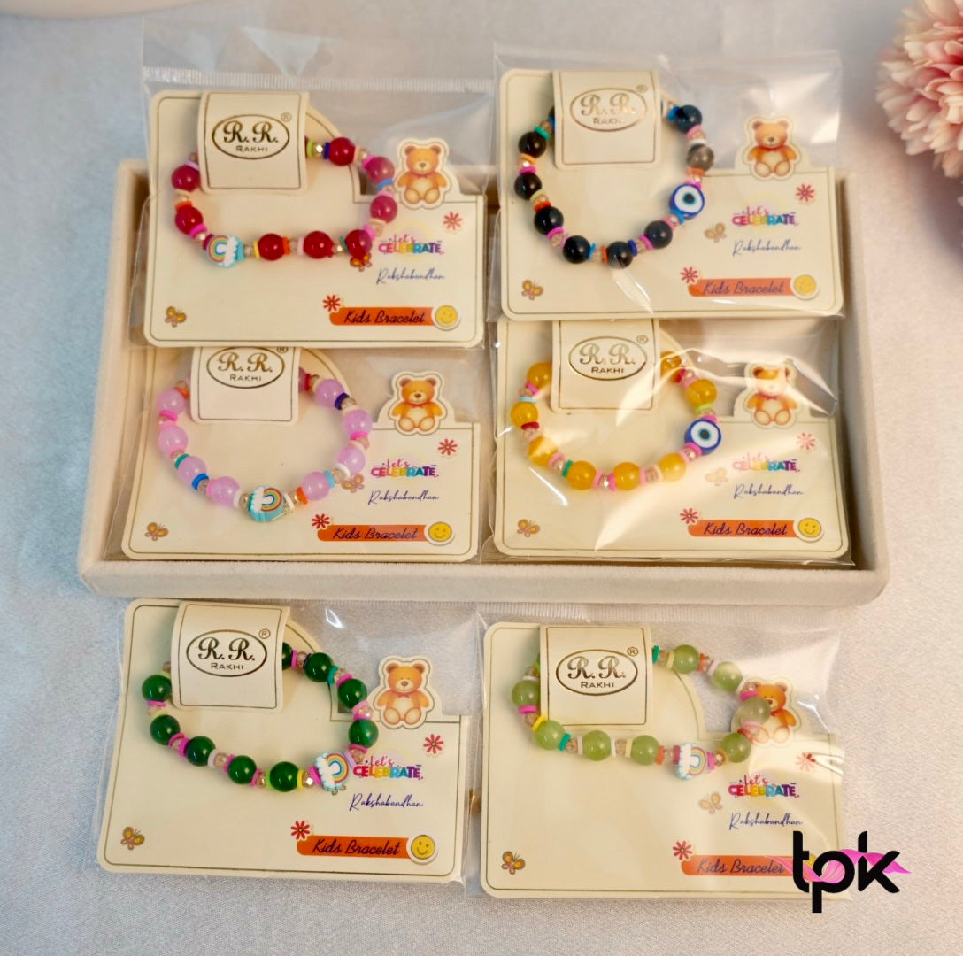 Pearl & Crystal Bracelet for Kids