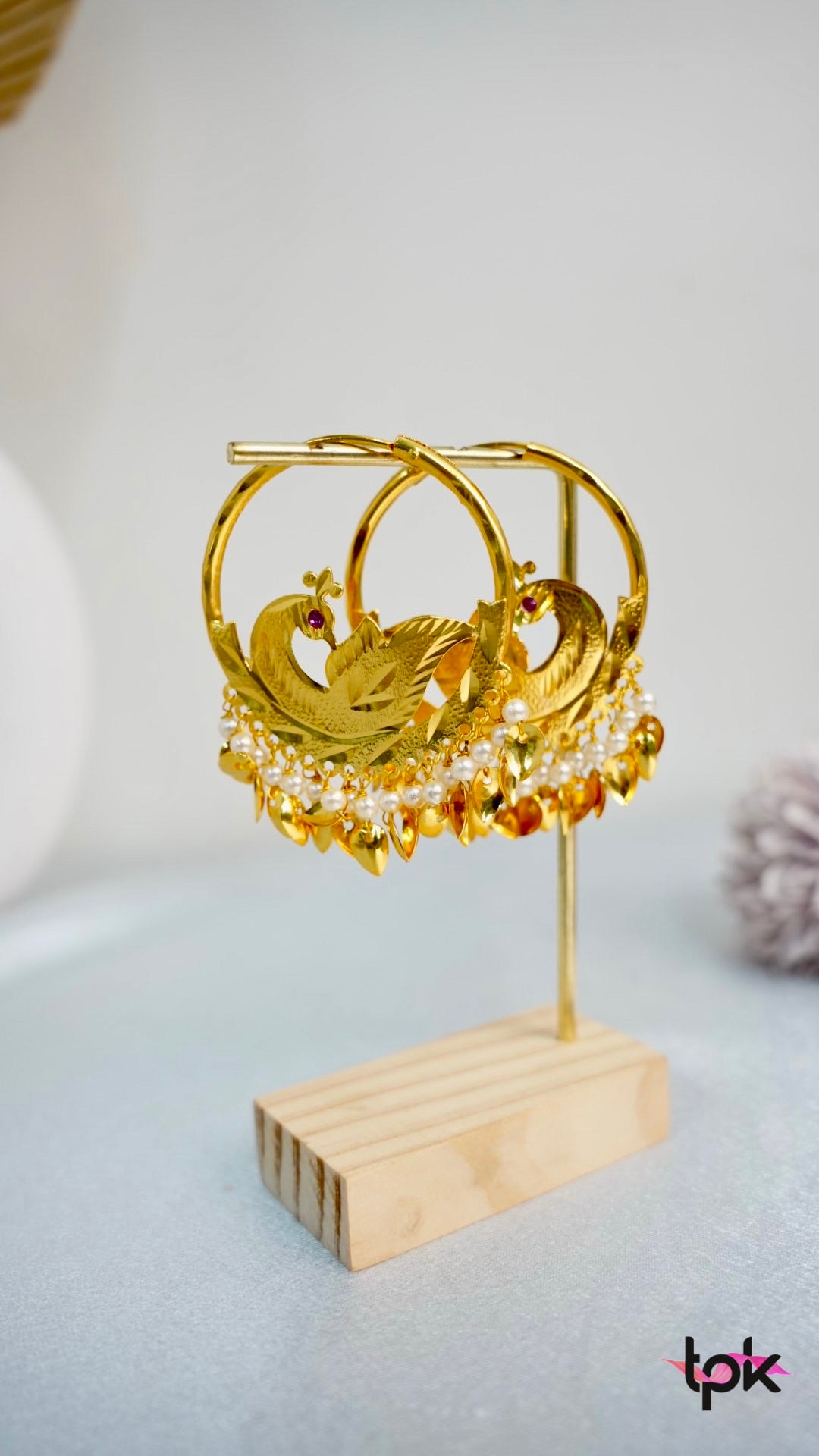 Gold Finished Morni Bali