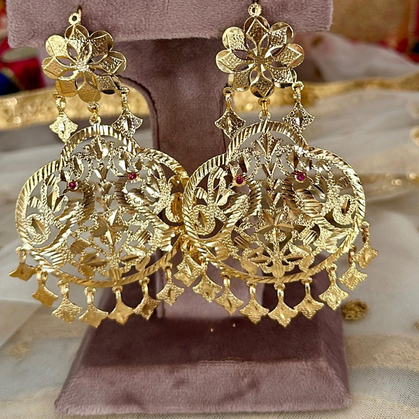 Patra Traditional Punjabi Pippal Patti Choker Set