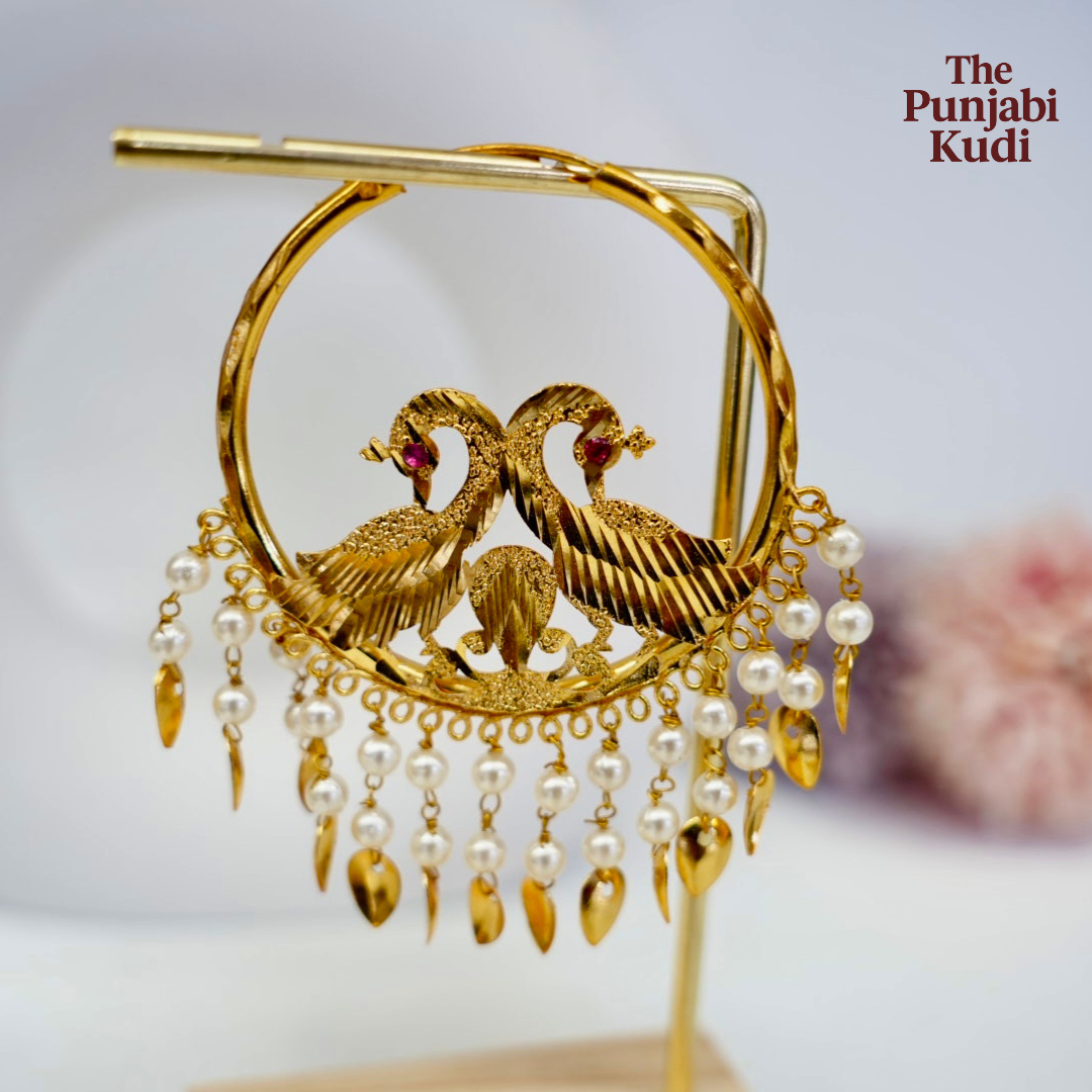 Gold Finished Morni Bali