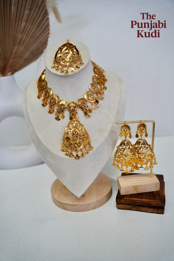 Patra Traditional Punjabi Pipple Patti Tikka set