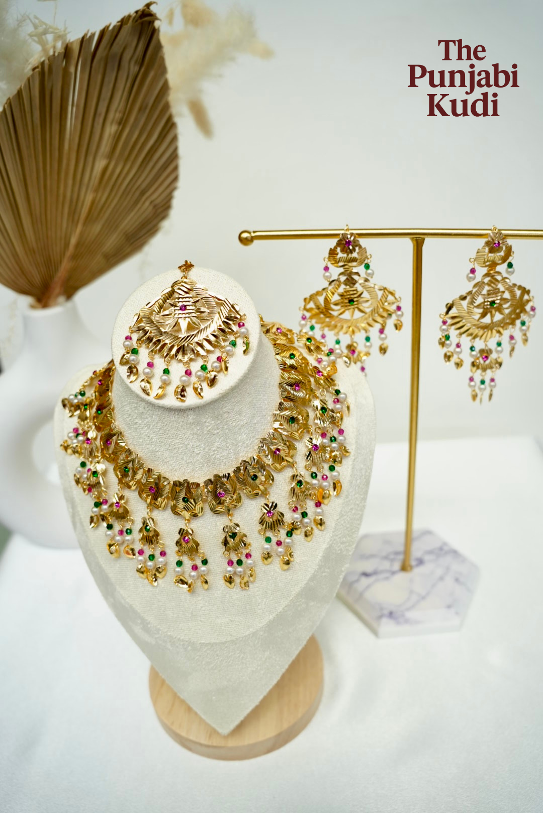 Patra Traditional Punjabi Pipple Patti Tikka set