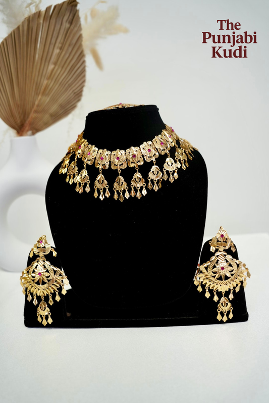 Patra Traditional Punjabi Pipple Patti Tikka set