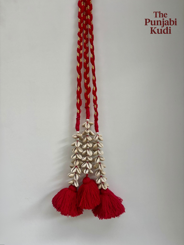 Handcrafted Traditional Paranda with Cowrie Shells & Tassels