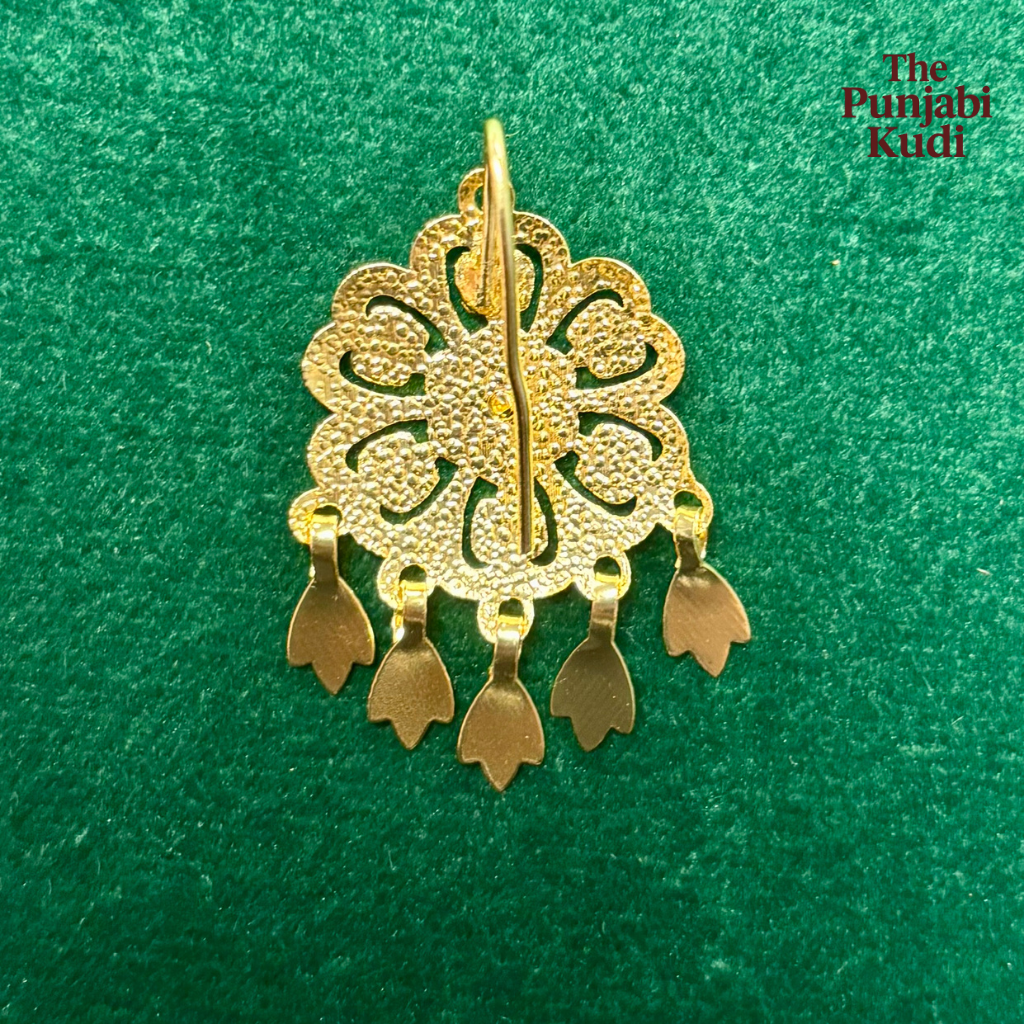 Gold Plated Small Traditional Earrings
