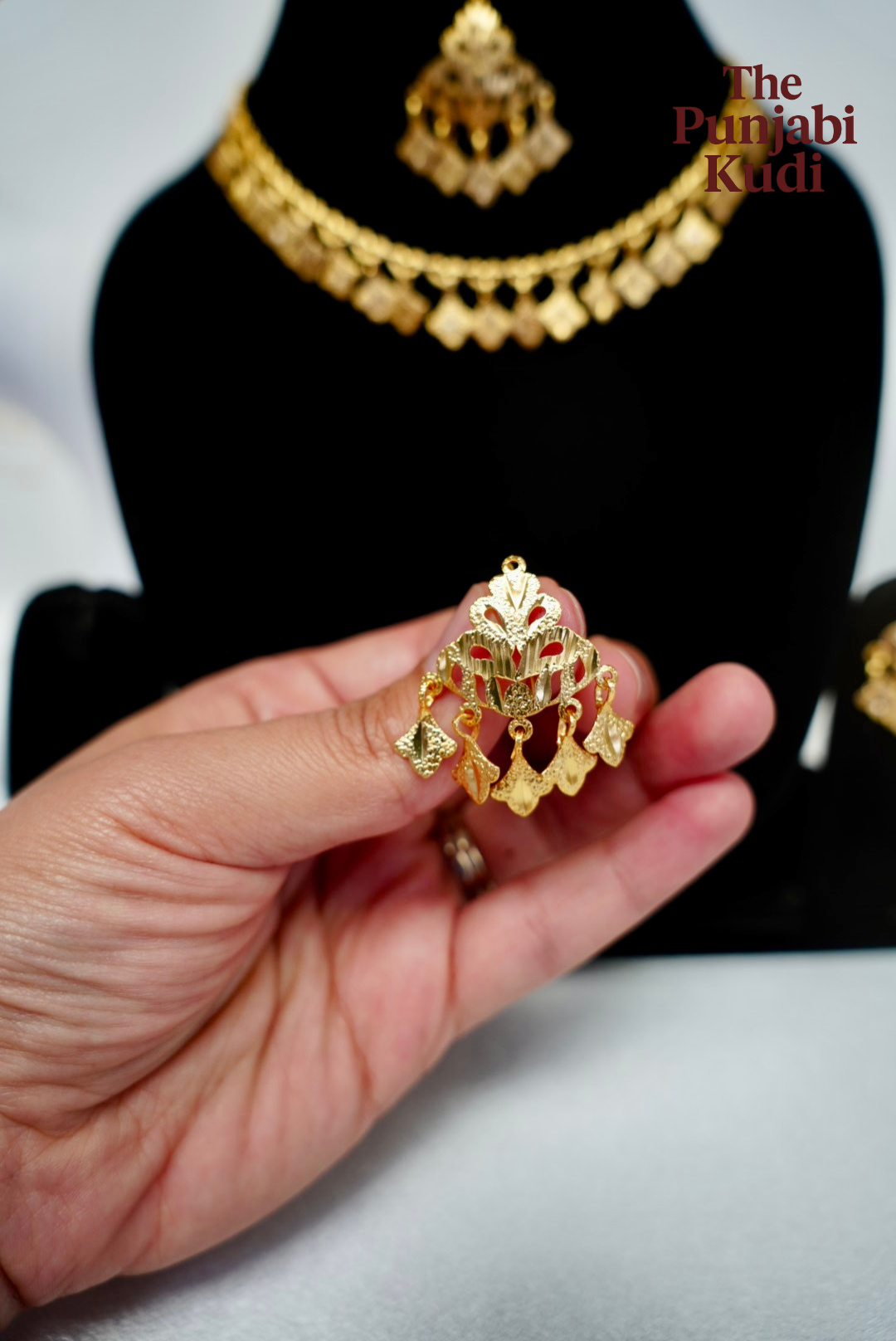 Traditional Punjabi Pipple Patti Small Tikka set