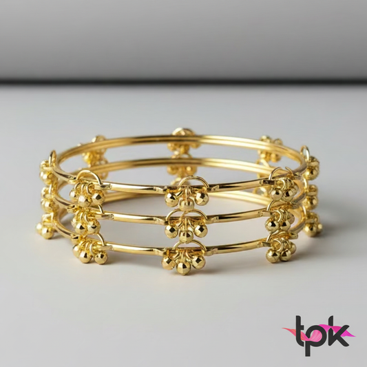 Ghungroo Bangles with TPK Logo